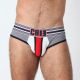 Cell Block 13 CELLMATE Brief - Red | White | Grey