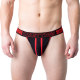 Nasty Pig CHAIN LINK Jockstrap | Red & Black