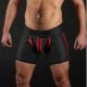 Mr S Leather Fuck Gear CHAP Shorts - Black / Red