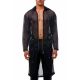 Mesh Raincoat by Ruben Galarreta | Black