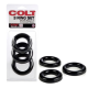 COLT - 3 Stretchy Cock Ring Set