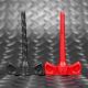 Oxballs COCK SCREW Silicone Sounding 2 Pack | Black & Red