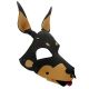 Wruff Stuff DOBERMAN | Pinscher Pup Hood: Black & Tan