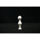 Ballistic Metal DOUBLE POP Rounded Butt Plug | Small