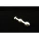 Ballistic Metal DOUBLE POP Rounded Butt Plug | Medium