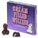 CREAM FILLED WILLIES: Delicious Chocolate Cocks | 92g