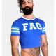 Project Claude FAG Rugby Crop Top | Blue