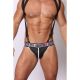 Cell Block 13 SPIDER Neoprene Zipper Jockstrap | White