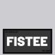 Mr. Riegillio  Rubber Velcro Patch - FISTEE - White