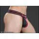 Mr S Leather Fuck Gear PIT STOP Thong w/Butt Plug Harness | Red
