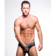 Andrew Christian FUKR Mesh Brief | Black & Silver