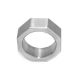 Dark Ink ZE NUT: Stainless Steel Nut Shaped Glans Ring | 28mm