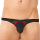 Gregg Homme Traveller Uplifting Pouch Thong - Black & Gold