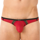 Gregg Homme Traveller Uplifting Pouch Thong - Red & Gold