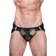Army of Men HARNESS Leather Jockstrap | Army Green & Black