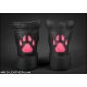Mr S Leather OPEN PAW Puppy Gloves | Pink