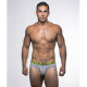 Andrew Christian HAPPY Brief | Heather Grey