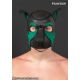 Mr S Leather NEOPRENE FRISKY Puppy Hood | Black & Hunter