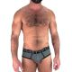 Nasty Pig INSIGNIA Button Fly Brief | Grey