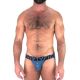 Nasty Pig INSIGNIA Button Fly Jock | Blue