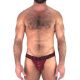 Nasty Pig INSIGNIA Button Fly Jock | Red