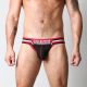 Cell Block 13 LA Interceptor Jockstrap - Red & Black