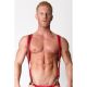 Cell Block 13 SONIC Neoprene Suspender Harness | Red