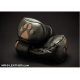 Mr S Leather K9 Padded Pup Mitts - Brown