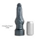 Mr Hankey's KNAUGHTY DRAGON Dildo: Brown Lg | 9.5 Inches
