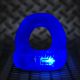 OXBALLS Lumo LED Glowing Cockring - Blue