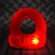 OXBALLS Lumo LED Glowing Cockring - Ruby Red