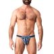 Nasty Pig MANDATE Jockstrap | Black & Blue