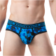Nasty Pig Maneuver Camo Brief - Blue