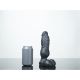 Weredog GAGE Humanoid Dragon Dildo: BLACK | Medium