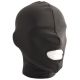 Mister B LYCRA HOOD: Mouth Open Only | Black