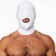 Mister B Lycra Hood Mouth Open Only - White
