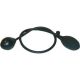 Mister B Rubber INFLATABLE BALL GAG | Black