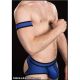 Mr.S Leather NEO BOLD Colour Armband | Royal Blue