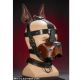 MR.S Leather Bondage Dog Muzzle Brown