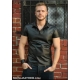 Mr S Leather Black Polo Shirt