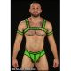 Mr S Leather NEO BOLD COLOUR Full Access Brief | Lime Green & Black