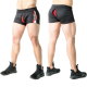 Nasty Pig NEO Trunk Shorts with Thru-Zip | Black & Red