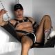 Boxer Barcelona Neon Rave Bracer Harness | All Black