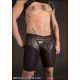 Mr S Leather NEOPRENE All Access Play Short | Black