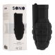 SONO: No.22 Grenade Cock Stroker with Vibrating Bullet | Black