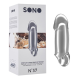 SONO: No.37 Stretchy Thick Penis Extension & Cocksling | Clear