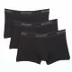 2(x)ist No Show Stretch Trunk 3 Pack | Black