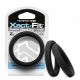 Perfect Fit Number 23 Xact-Fit Cockring 2-Pack | Black