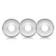 Oxballs RINGER Donut Cockring 3 Pack - Clear