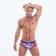 Code 22 PALM BEACH Swimming Brief | Blue, Red & White